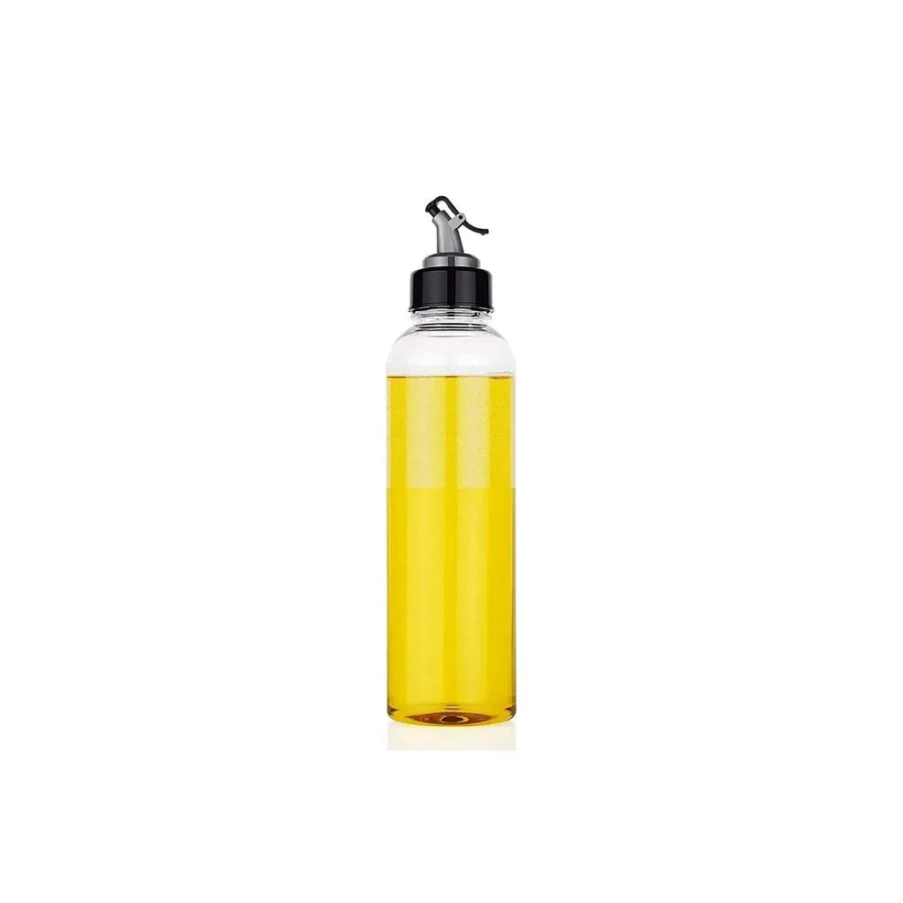Zest Plastic Oil Dispenser – 1L Capacity with Lid & Drip-Free Design | Plastic with Lid & Drip-Free Spout