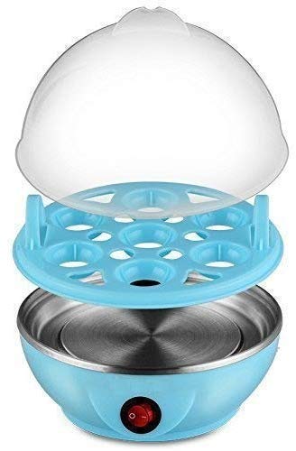 Zest Egg Boiler Electric Automatic Off 7 Egg Poacher For Steaming, Cooking, Boiling And Frying.
