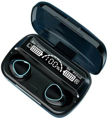 Zest M10 TWS Bluetooth 5.1 Wireless Earbuds with Mic & Charging Case – Blue ZSNG01