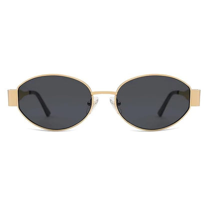 Zest Fashionable Retro Sunglasses for Women & Men | Trendy, Stylish & Classic Design | UV400 Protection & Durable Metal Frame