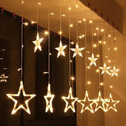 Zest 12 Star LED Lights – Diwali & Christmas Decoration for Home Decor