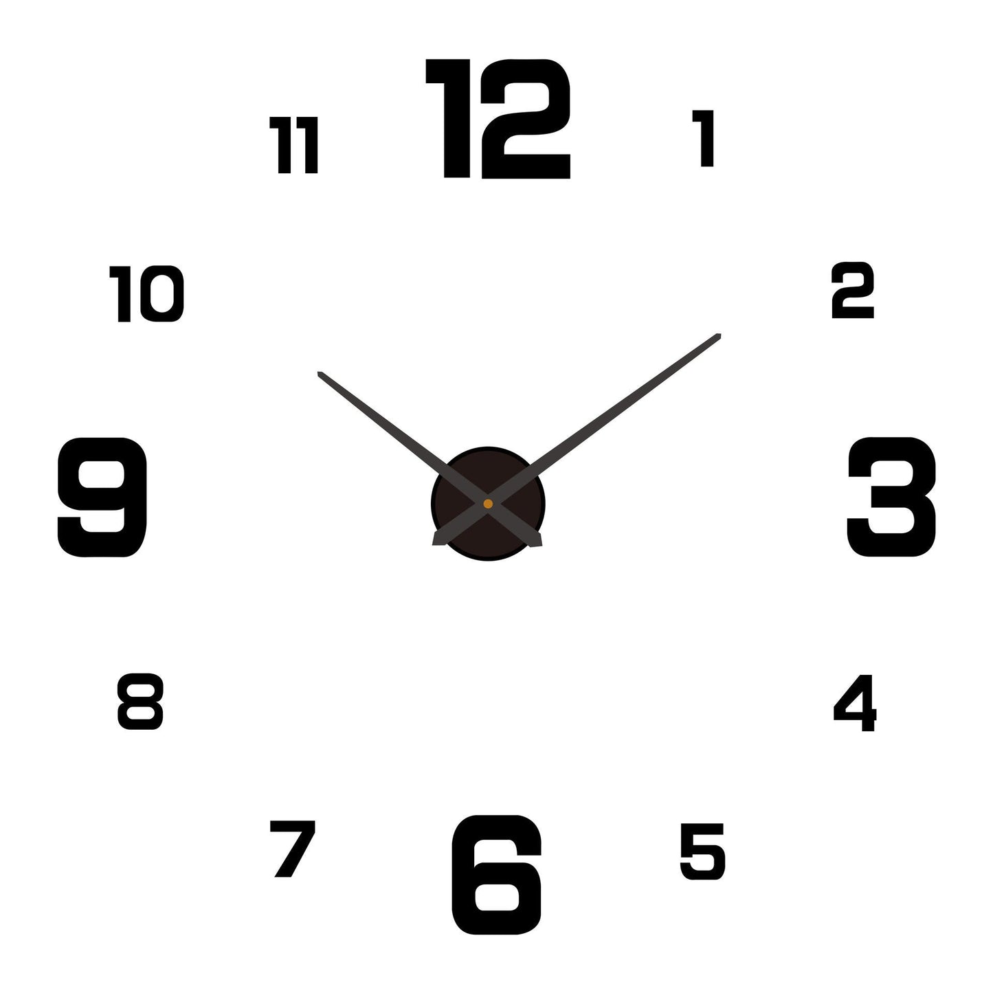 3D Luminous Digital Analog Wall Clock – Stylish LED Display With Glow Feature
