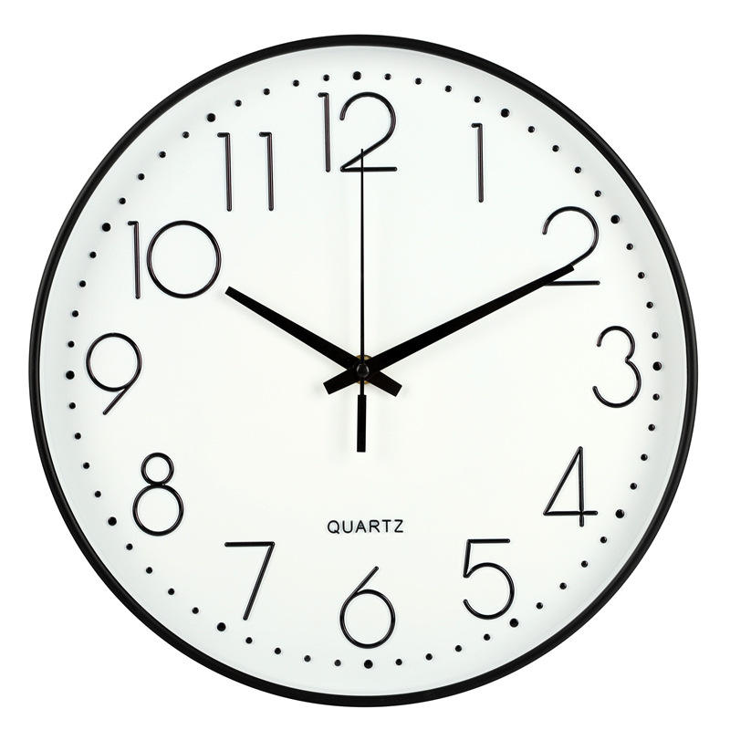 12 Inch 3D Mute Wall Clock – Modern Creative Home & Living Room Decor