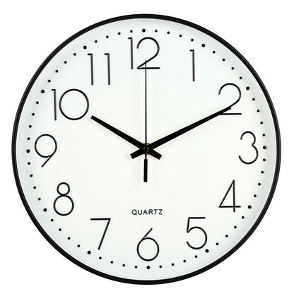 12 Inch 3D Mute Wall Clock – Modern Creative Home & Living Room Decor