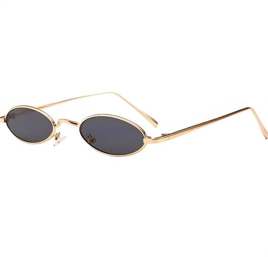 Zest Vintage Oval Retro Party| Sunglasses for Unisex |Bold Alloy Stylish Frame Lightweight ZEGS80