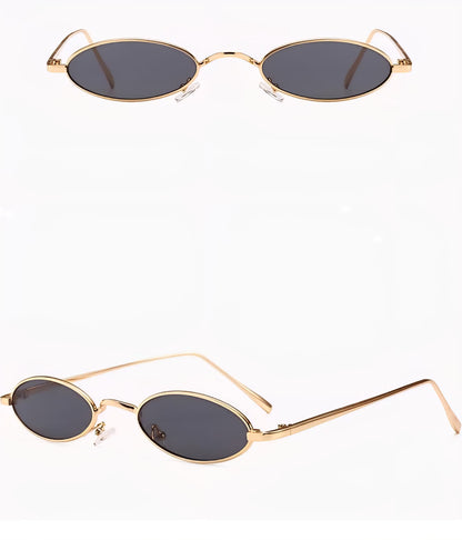 Zest Vintage Oval Retro Party| Sunglasses for Unisex |Bold Alloy Stylish Frame Lightweight ZEGS80