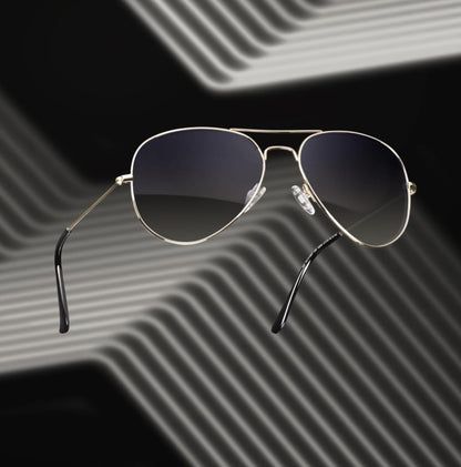 Zest EYEWEAR | Full Rim Aviator Polarized Sunglasses| 100% Uv Protected | Men & Women I ZESG56
