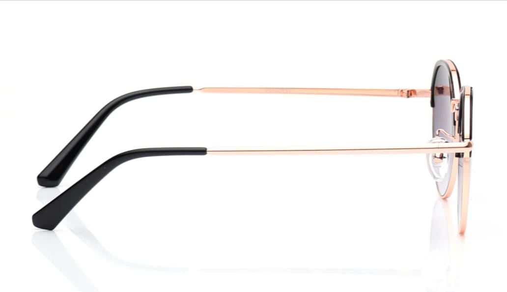 Zest  Grey Geometric Unisex Sunglasses | Stylish UV Protection ZESG18