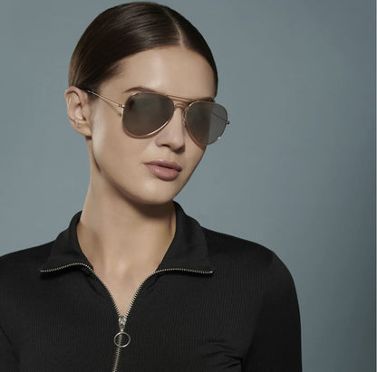 Zest EYEWEAR | Full Rim Aviator Polarized Sunglasses| 100% Uv Protected | Men & Women I ZESG56